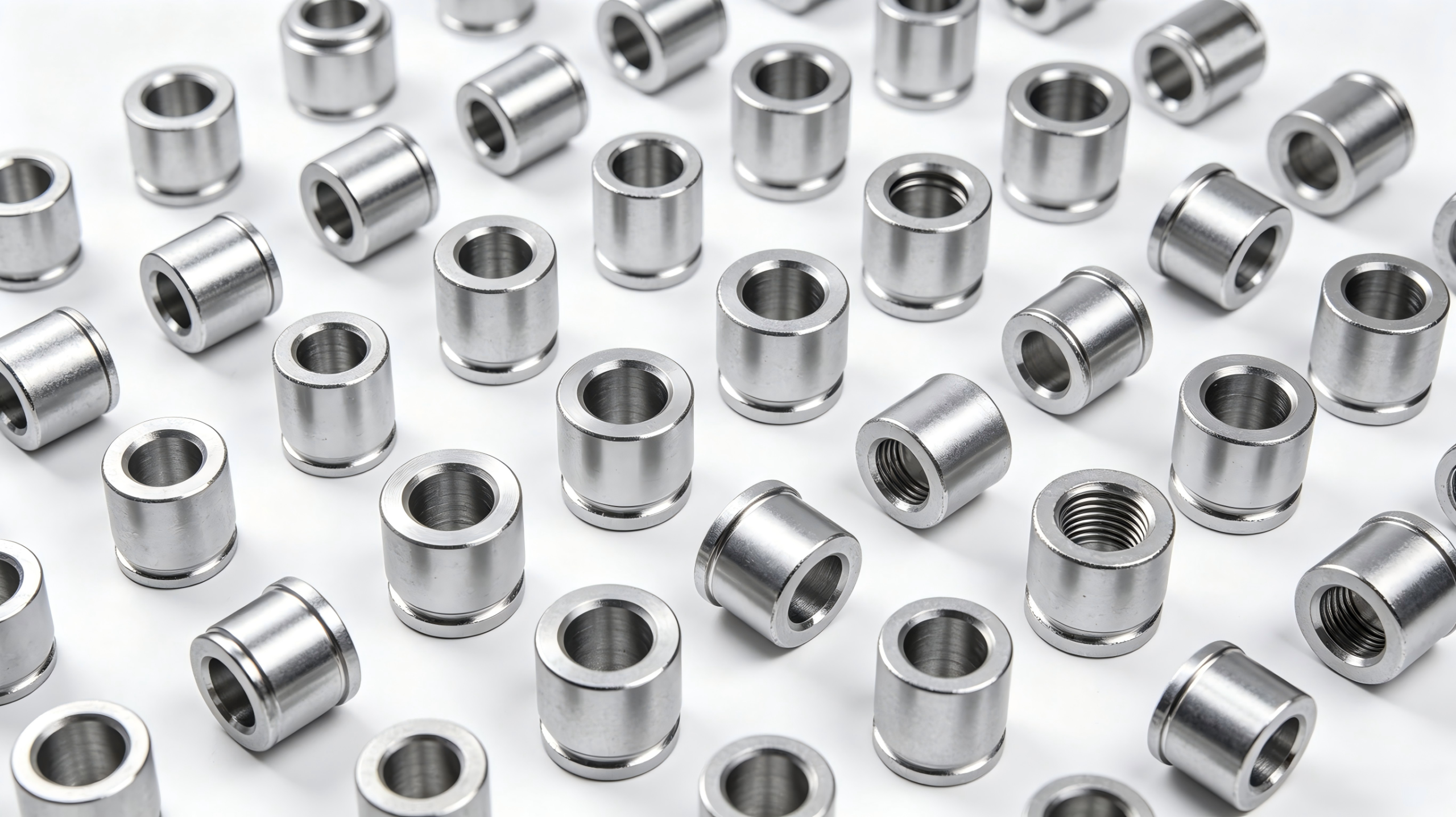 Bulk aluminum bushings sleeves wholesale supply