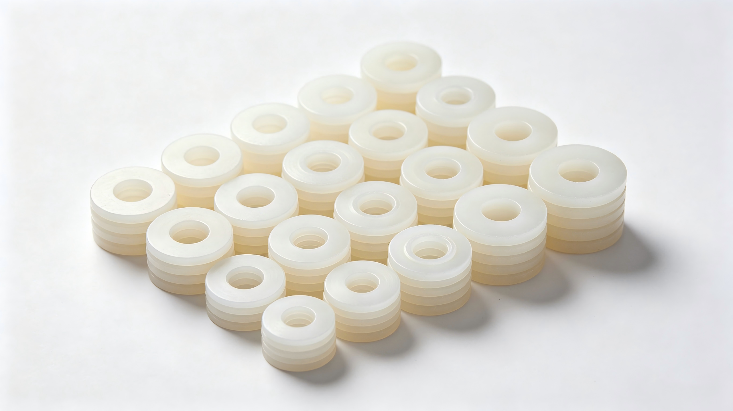 Bulk nylon & plastic spacers wholesale for electronic machinery spacing