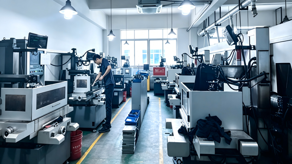 Custom precision CNC machined components