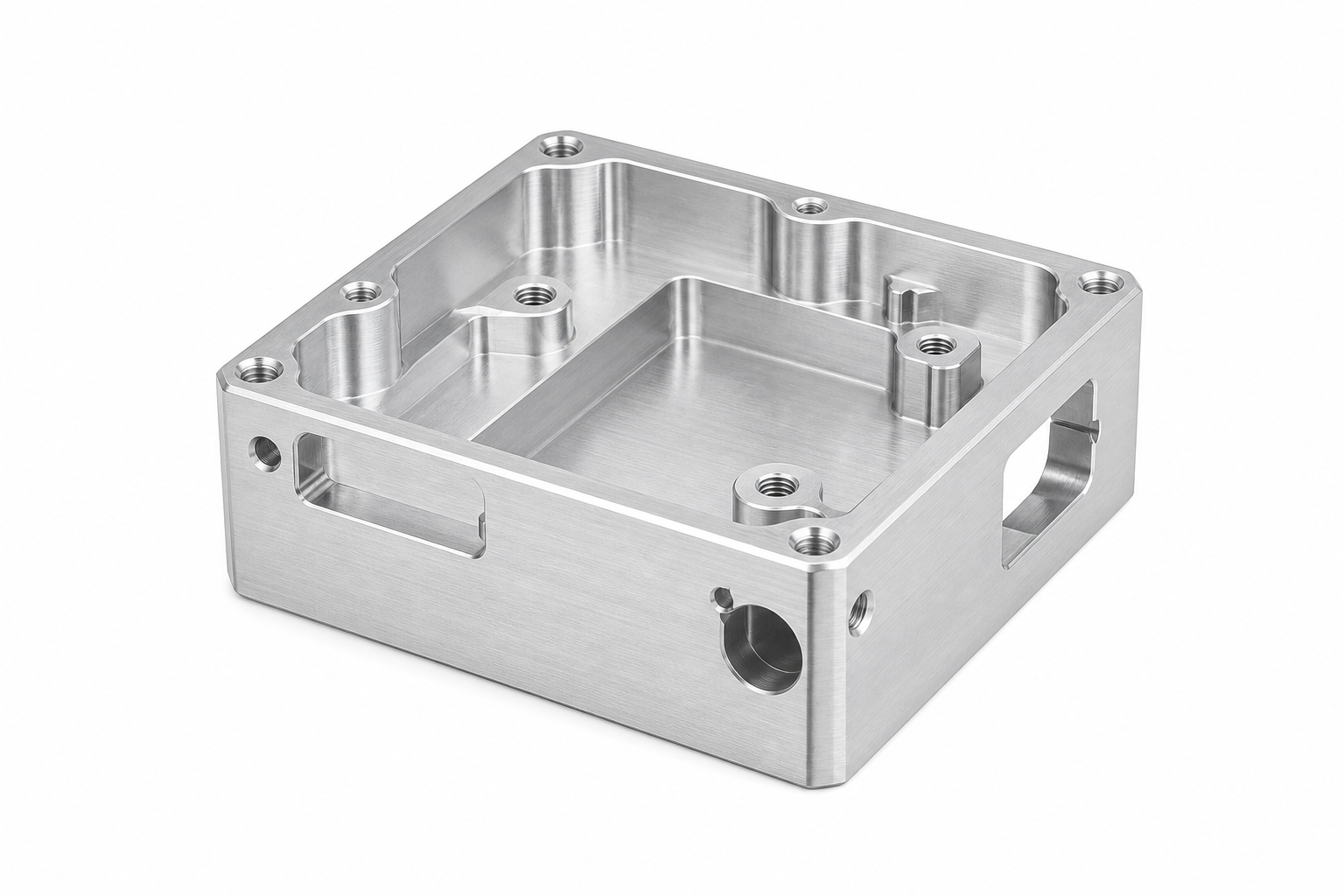 single CNC machined part