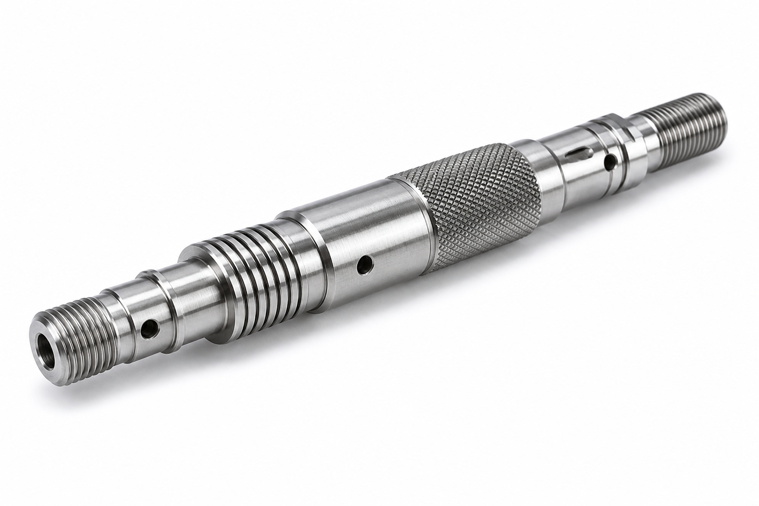 single turned metal shaft